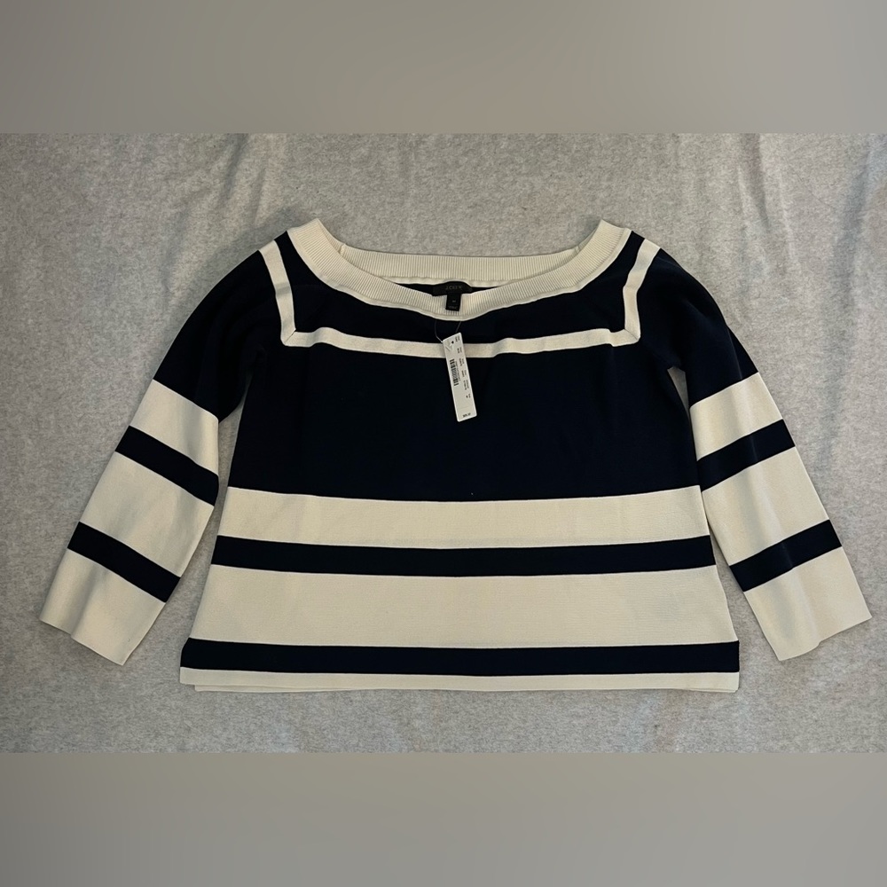 J.Crew Sweater Sleeve Off-The-Shoulder